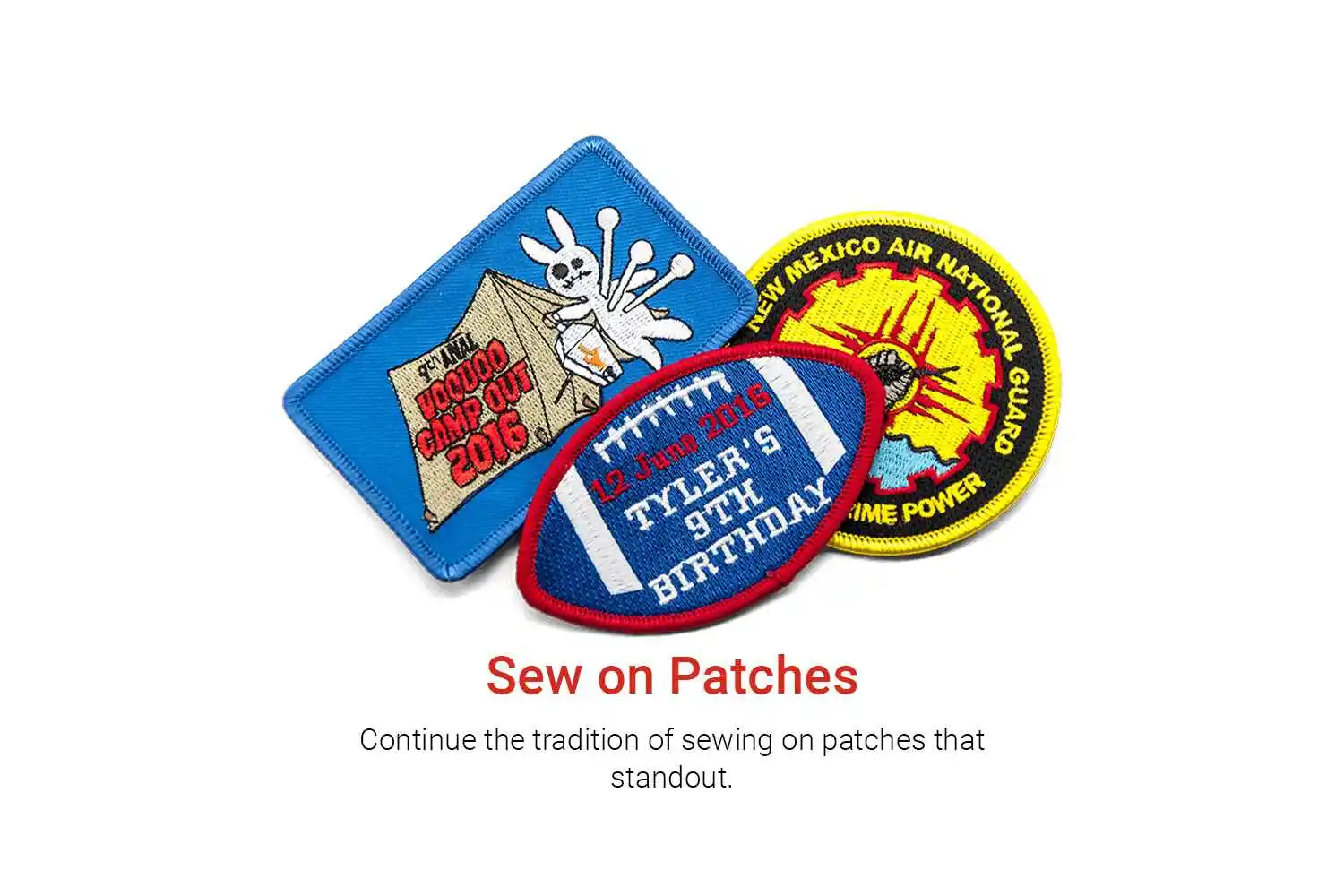 Sew On Patch